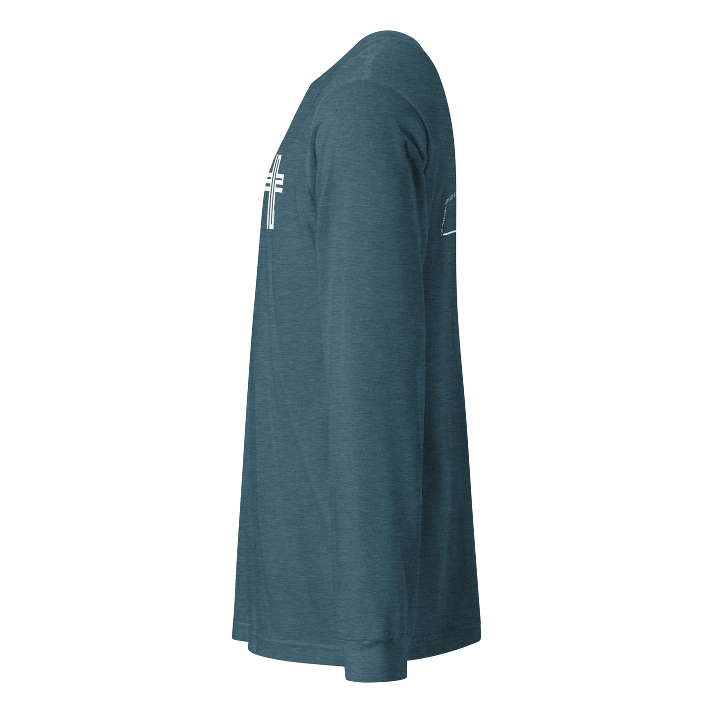 PRAY FOR THE MOUNTAINS OUTLINE - Unisex Long Sleeve