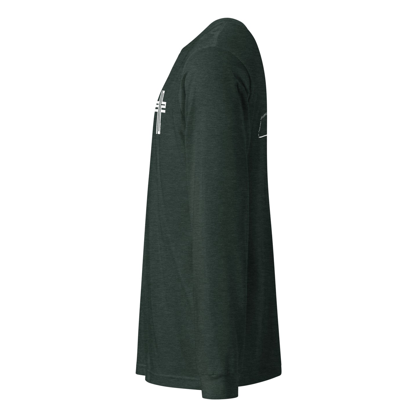 PRAY FOR THE MOUNTAINS OUTLINE - Unisex Long Sleeve