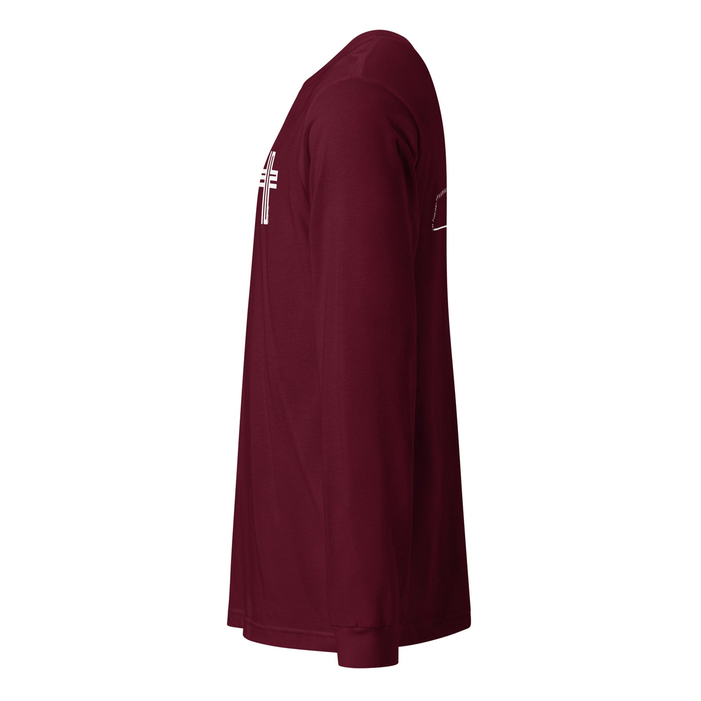 PRAY FOR THE MOUNTAINS OUTLINE - Unisex Long Sleeve