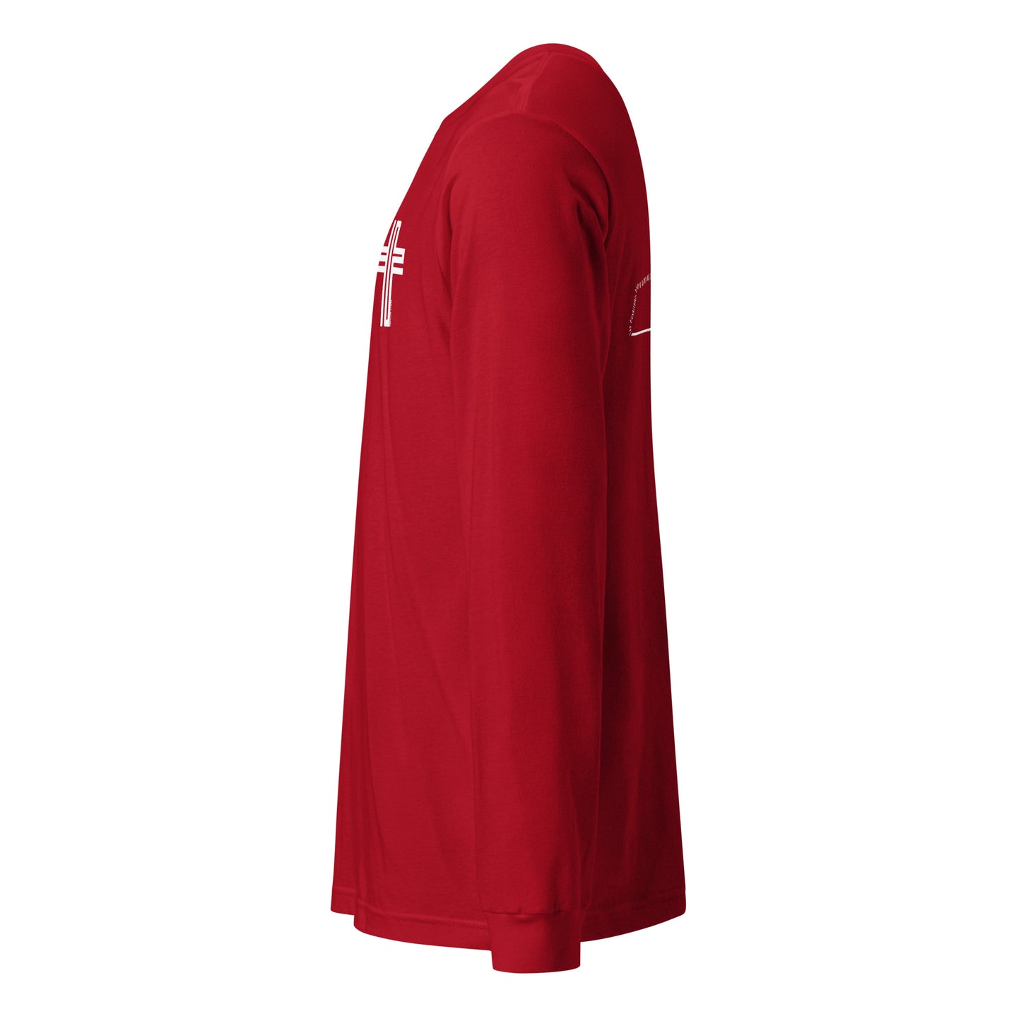 PRAY FOR THE MOUNTAINS OUTLINE - Unisex Long Sleeve