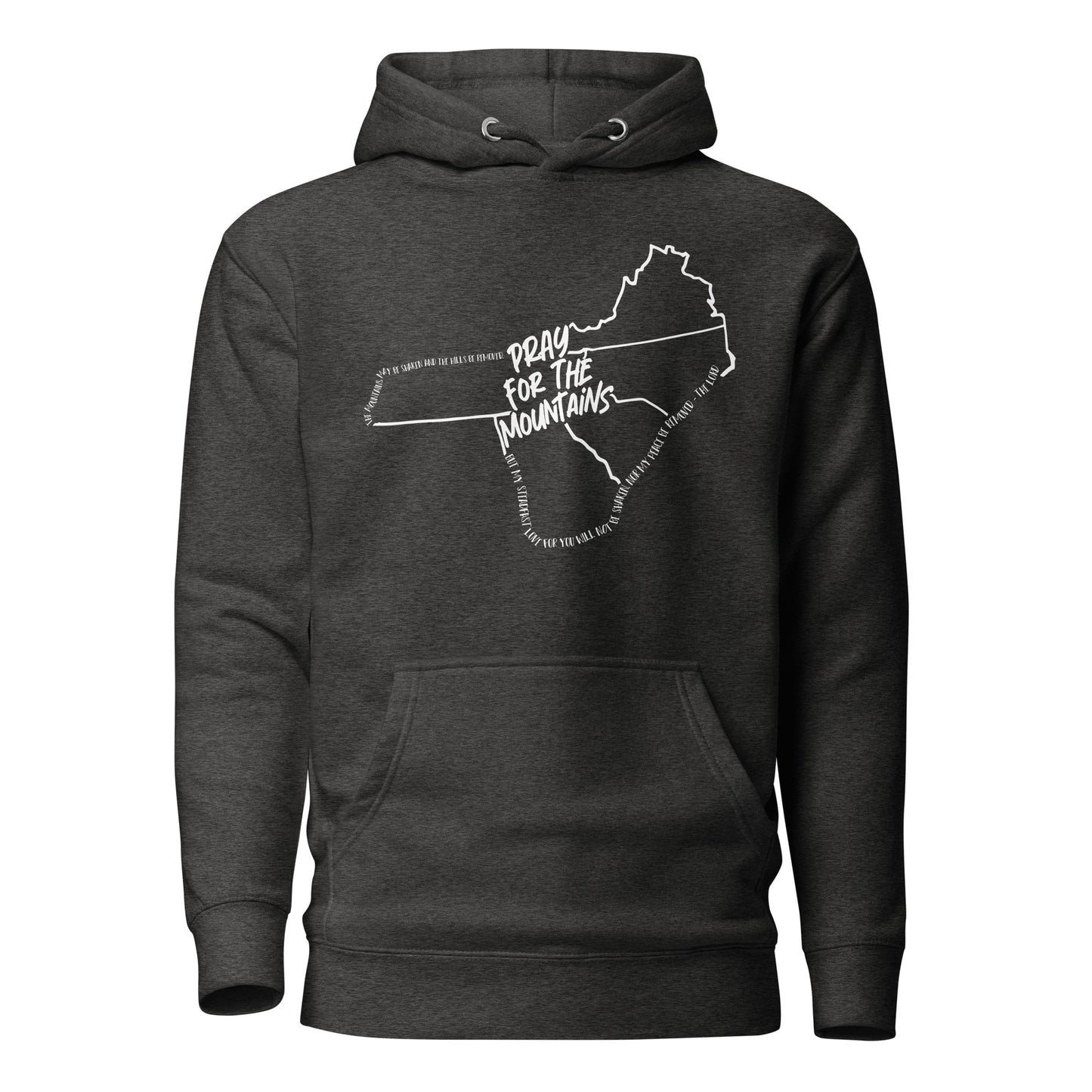 PRAY FOR THE MOUNTAINS OUTLINE - Unisex Hoodie