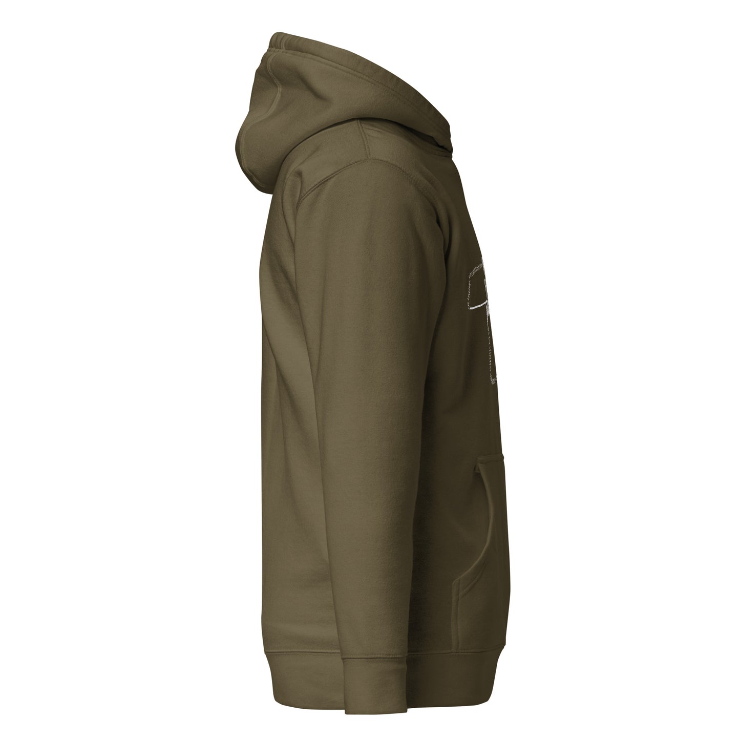 PRAY FOR THE MOUNTAINS OUTLINE - Unisex Hoodie