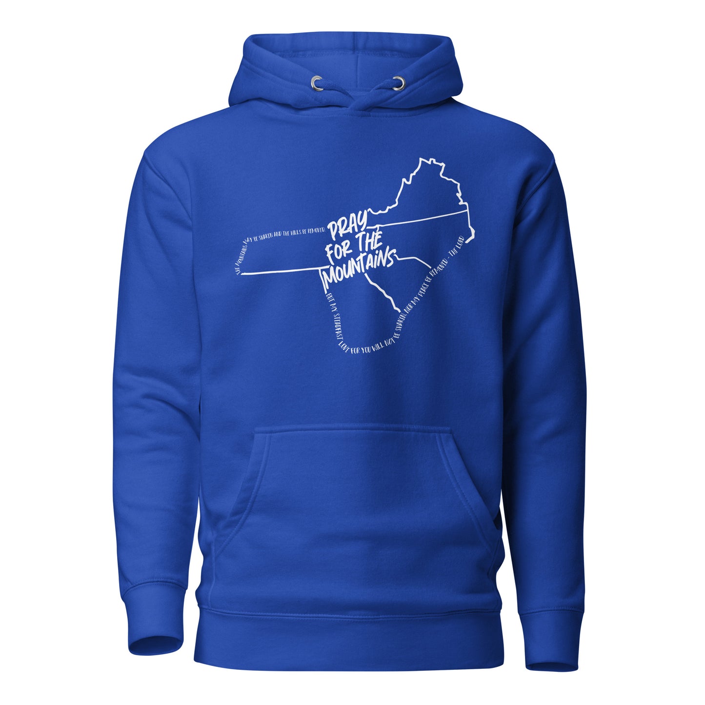 PRAY FOR THE MOUNTAINS OUTLINE - Unisex Hoodie