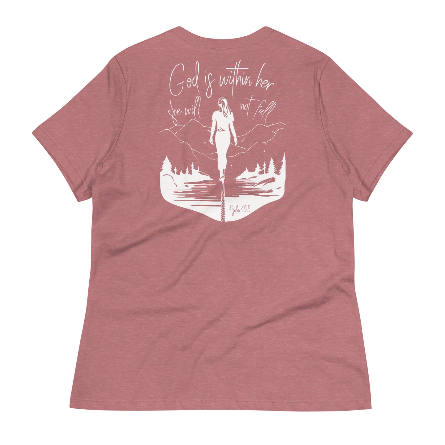 SHE WILL NOT FALL - Women's Tee
