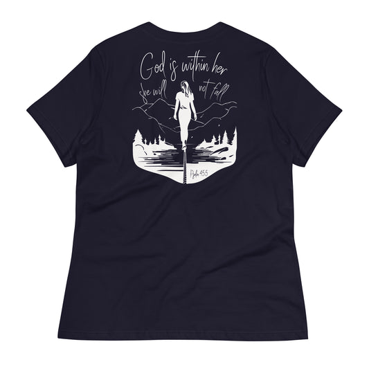SHE WILL NOT FALL - Women's Tee
